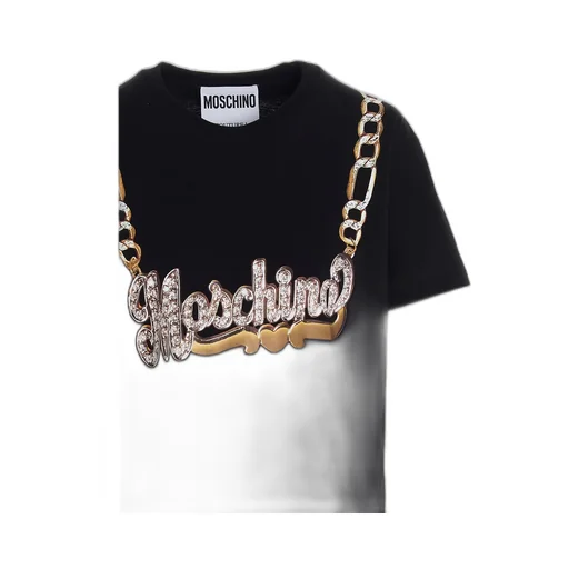 Moschino Logo Chain Printed T-Shirt