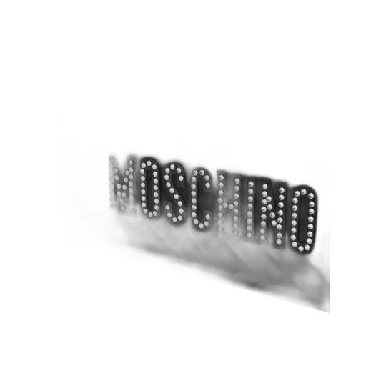 Moschino Logo Embellished Top Handle Bag