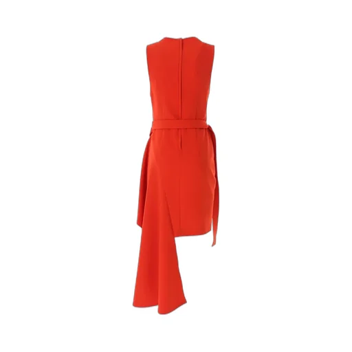 Moschino Jeans Sleeveless Asymmetric Hem Mini Dress
