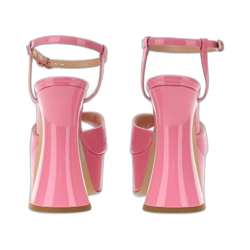 Moschino Crossover Strapped Platform Sandals