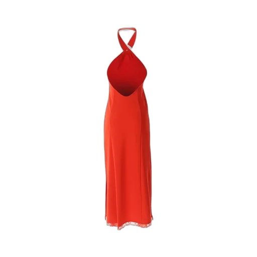 Moschino Jeans Halterneck Sleeveless Midi Dress