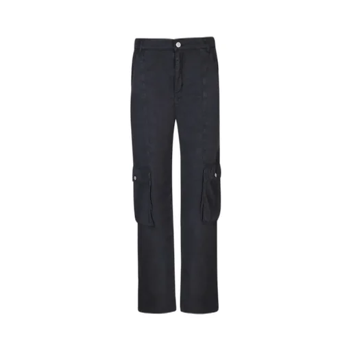 Moschino Straight Leg Pocket Detailed Cargo Trousers