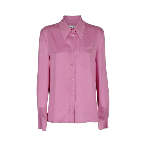 Moschino Poet Sleeved Satin Shirt