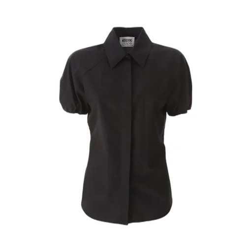 Moschino Jeans Curved Hem Short-Sleeved Shirt