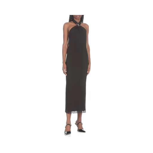 Moschino Jeans Halterneck Sleeveless Midi Dress