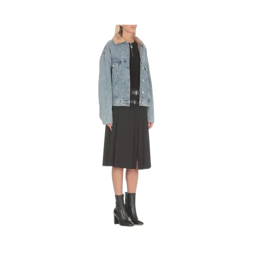 Moschino Jeans Half-Zip Knitted Jumper