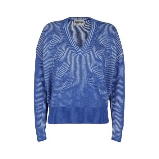 Moschino Two-Toned Knitted Jumper