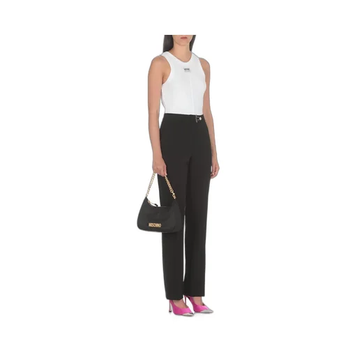 Moschino Jeans Mid Rise Flared Trousers