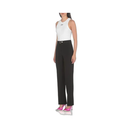 Moschino Jeans Mid Rise Flared Trousers