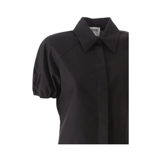 Moschino Jeans Curved Hem Short-Sleeved Shirt