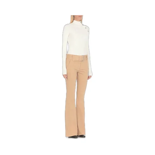 Moschino Jeans Belted Flared Pants