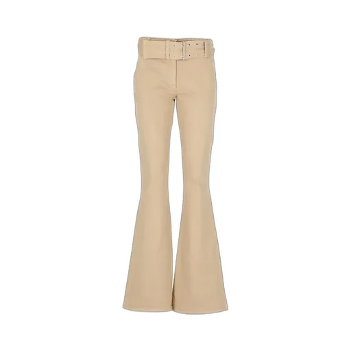 Moschino Jeans Belted Flared Pants