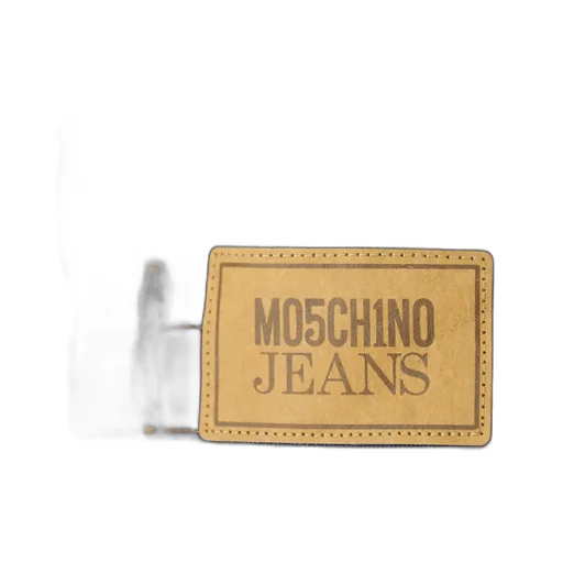 Moschino Jeans Logo Patch Sleeveless Denim Top
