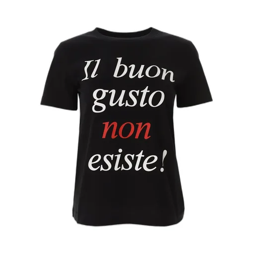 Moschino Slogan-Printed Crewneck T-Shirt