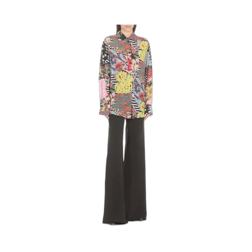 Moschino Jeans Pattern Printed Long-Sleeved Shirt