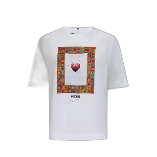 Moschino Heart Of Wool Envers Satin Blouse