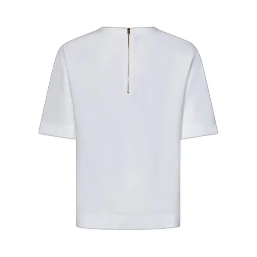 Moschino Heart Of Wool Envers Satin Blouse