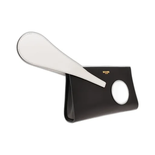 Moschino Exclamation Mark Clutch Bag
