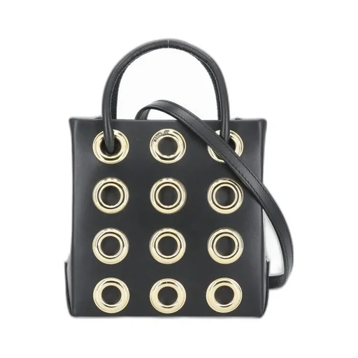 Moschino Eyelet Detailed Tote Bag