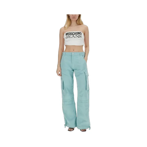 Moschino Jeans Logo Patch Cargo Pants