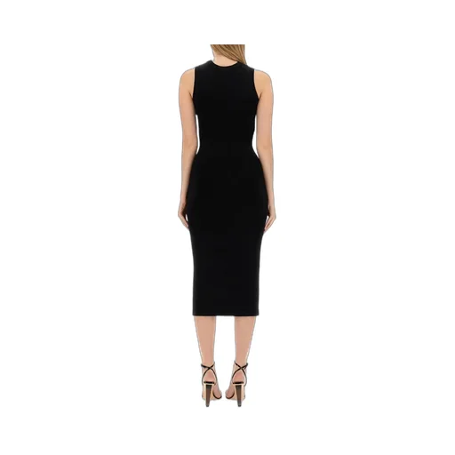 Moschino Sleeveless Buttoned Dress