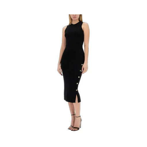 Moschino Sleeveless Buttoned Dress