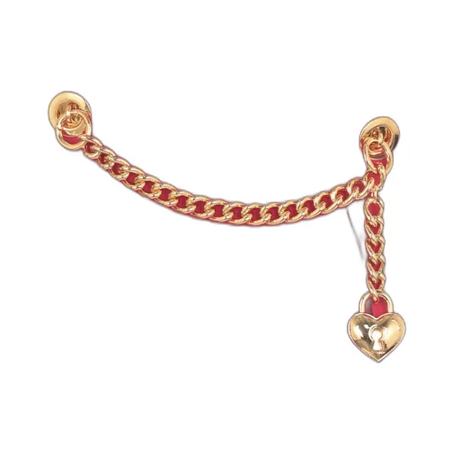 Moschino Chain-Embellished Open-Back Haltrneck Jumpsuit