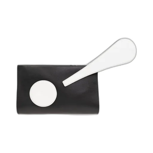 Moschino Exclamation Mark Clutch Bag