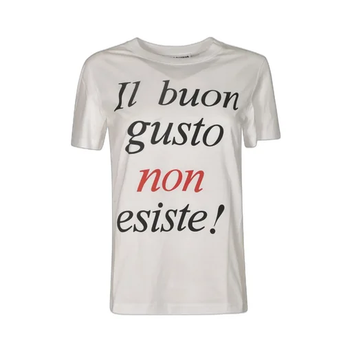 Moschino Slogan-Printed Crewneck T-Shirt