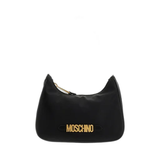 Moschino Logo Lettering Hobo Bag