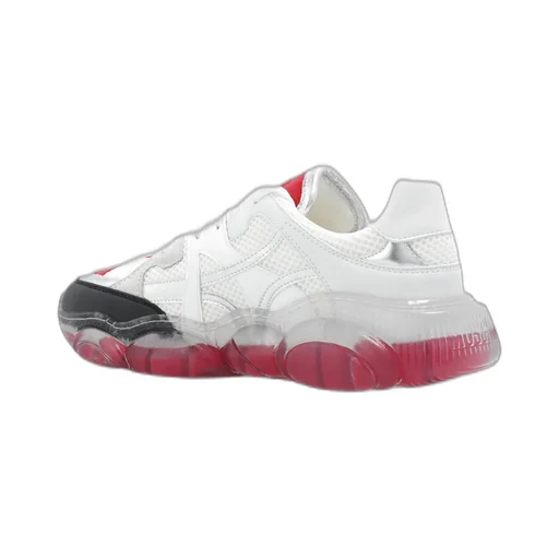 Moschino Panelled Lace-Up Sneakers