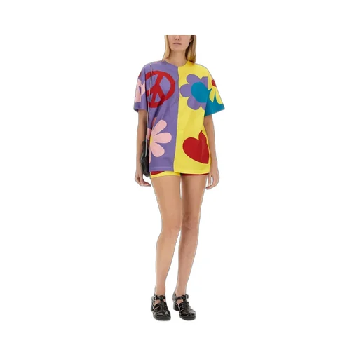 Moschino Jeans Graphic-Printed Crewneck T-Shirt