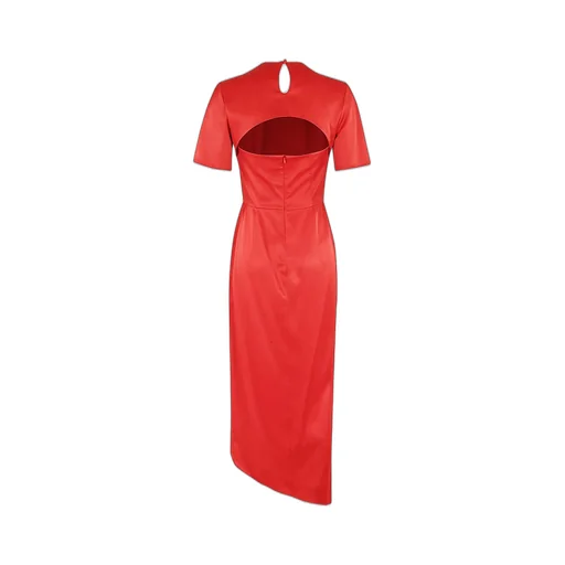 Moschino Jeans Cut-Out Asymmetric Midi Dress