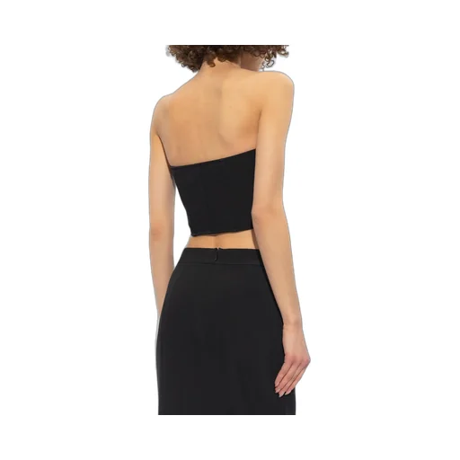 Moschino Sleeveless Zip-Up Tank Top