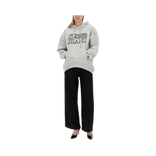 Moschino Jeans Logo-Printed Drawstring Hoodie