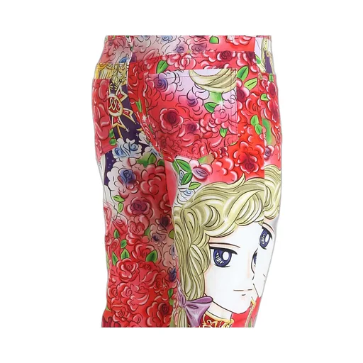 Moschino Marie Antoinette Printed Trousers