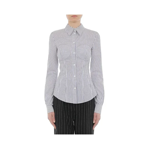 Moschino Striped Buttoned Shirt