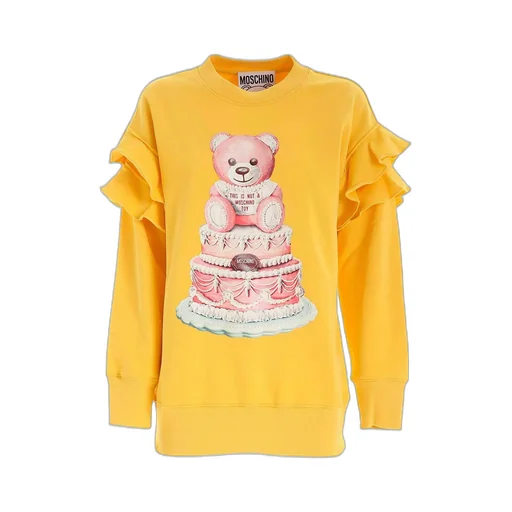 Moschino Teddy Cake Ruffled Sweatshirt Moschino