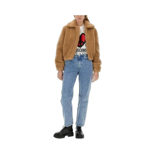 Moschino Jeans Furry Effect Jacket
