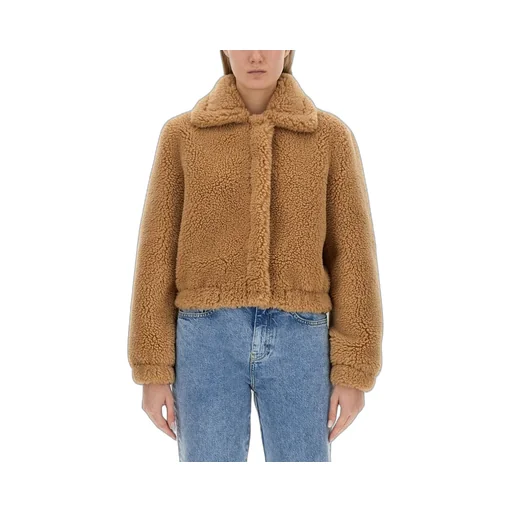 Moschino Jeans Furry Effect Jacket
