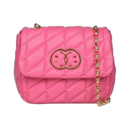 Moschino Quilted Chain Linked Shoulder Bag