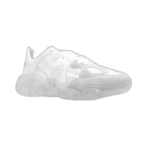 Moschino Round-Toe Chunky Lace-Up Sneakers