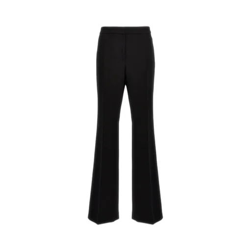 Moschino High-Waist Flared Tailored-Cut Trousers