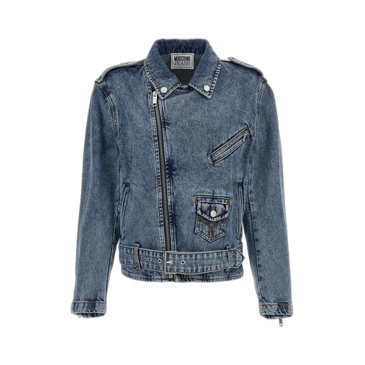 Moschino Jeans Embellished Denim Jacket
