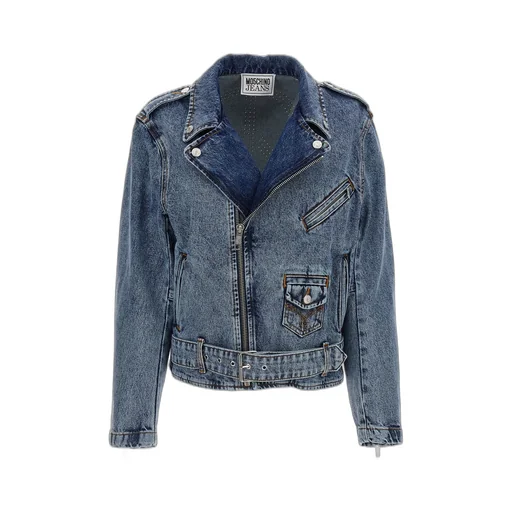 Moschino Jeans Embellished Denim Jacket