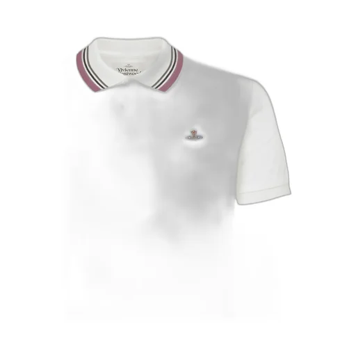 Vivienne Westwood Logo Embroidered Short Sleeve Polo Shirt