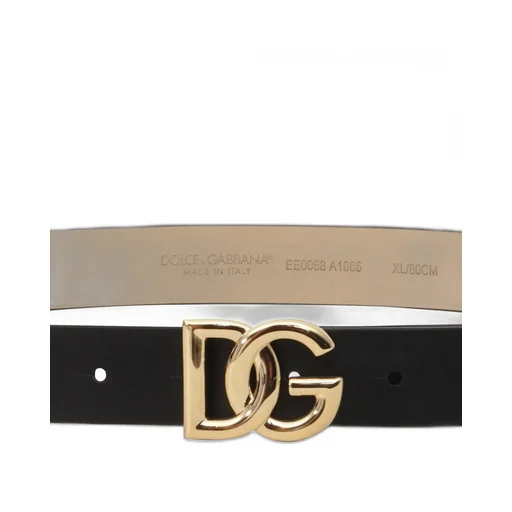 Dolce & Gabbana Kids Dg Logo Plaque Buckle Belt