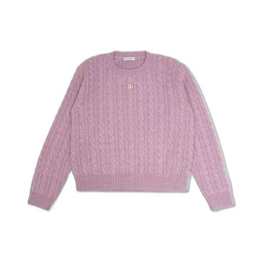 Dolce & Gabbana Kids Cable-Knit Jumper