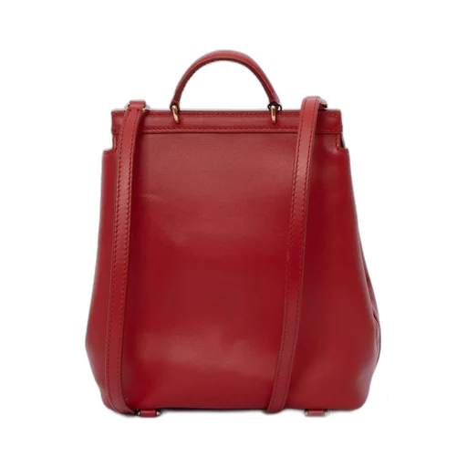 Dolce & Gabbana Kids Drawstring Logo Plaque Backpack
