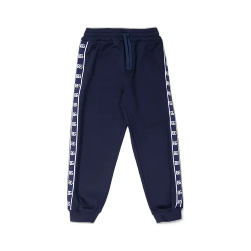 Dolce & Gabbana Kids Branded Side Band Jogging Pants